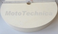 Mobile Preview: Filzscheibe 400 mm Durchmesser x 50 mm stark weiß glatt spez.Gew. 0,64 extrem fest